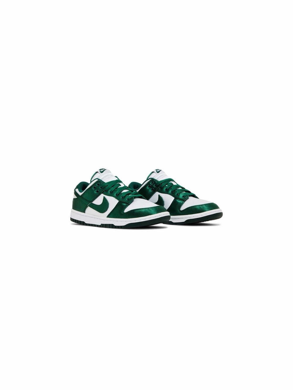 Women’s Satin Green Dunks